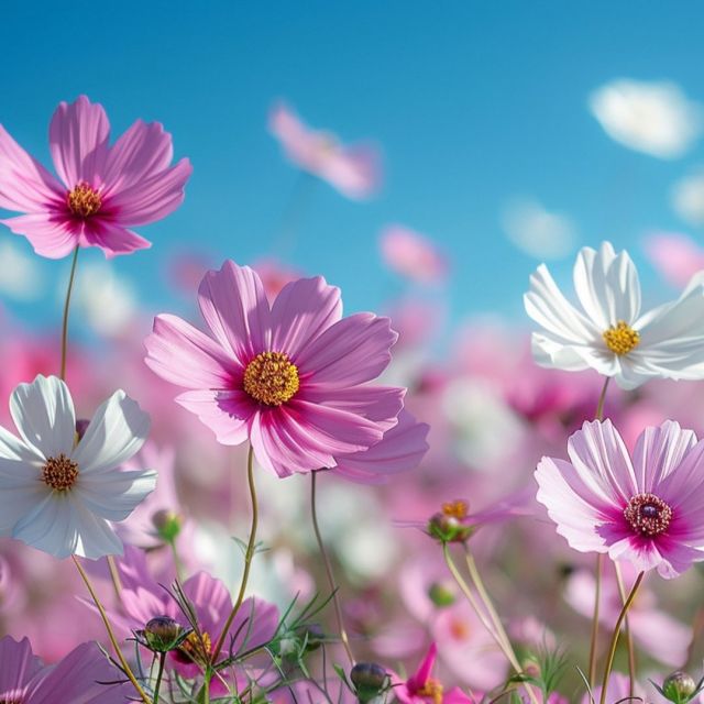 皆様こんにちは
季節のお花のお話です。

10月のお花って、
華やかさの中にも
どこか“静かな強さ”を
まとっている気がしますよね。

まずは、

”コスモス”
秋風にゆれる「調和」の花

コスモスの名前は
ギリシャ語の 
Kosmos（秩序・調和）から。
風に逆らわず、
しなやかに揺れる姿はまるで
「強さは、柔らかさの中にあるよ」
と、そっと教えて
くれているようですね。

次のお花は

”キンモクセイ”
10月になると、
風の中にふっと漂う甘い香り。
「秋が来た」と
一瞬でわかる、香りですよね。
日本では秋の象徴。
郷愁そのもの。

そして、

”ダリア”
気品と華やかさの両方を
併せ持つお花
咲き方も色も、とにかく多彩。
花言葉は
「エレガンス」
「感謝」。
一輪で空間を
ドラマチックに
してしまう存在感は
“秋の女王”と呼ばれるのも
納得ですよね。

季節が変わり街も自然も
装いを変えてきています。

朝や夜には、少しずつ肌寒い日が
増えてきましたので、
体調管理に気をつけて
秋の景色を楽しんでくださいね。